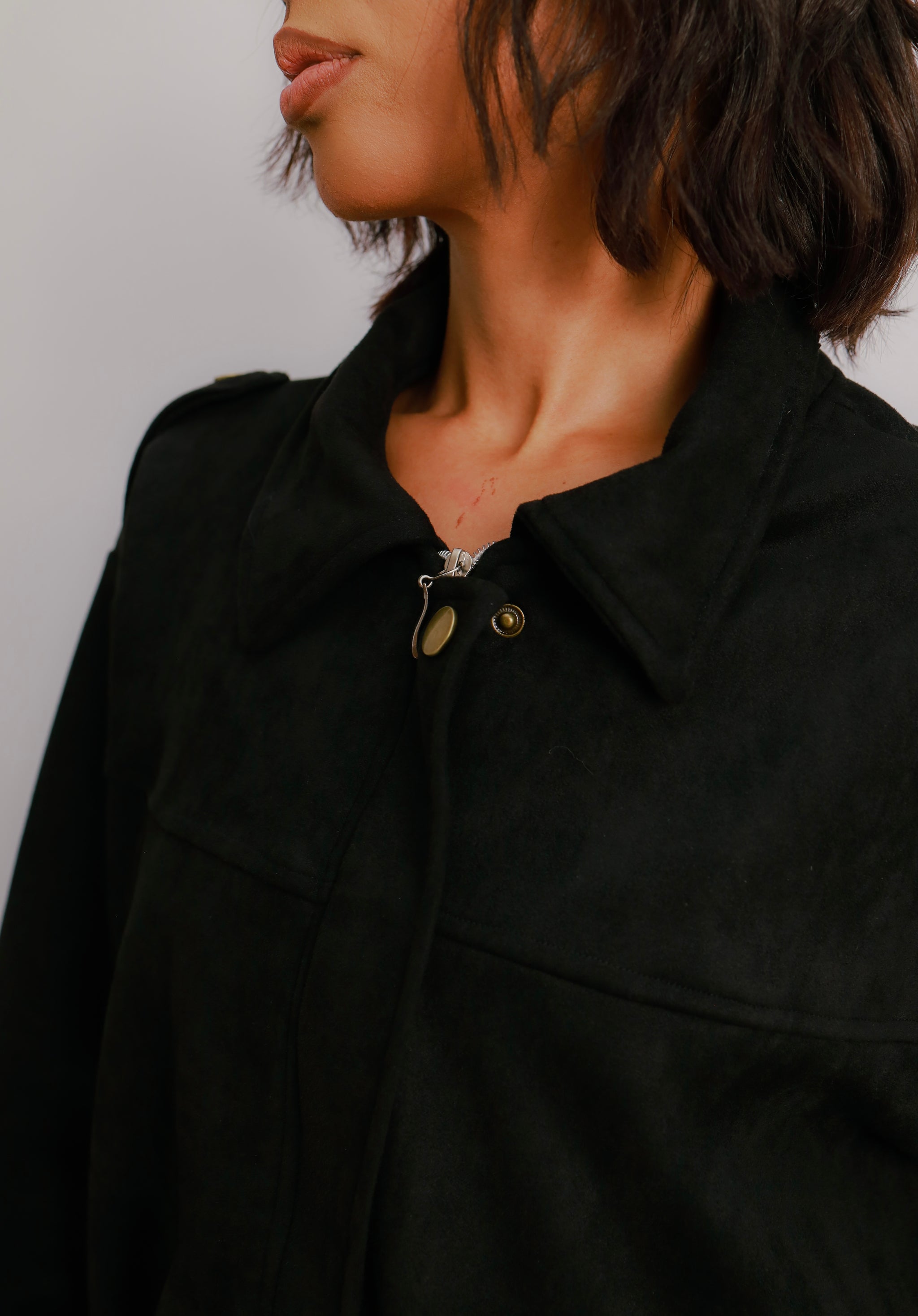 Jaqueta Suede Margot