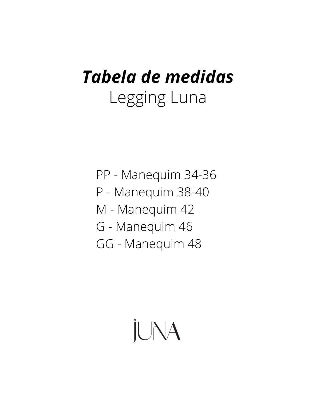 Calça legging -  Luna